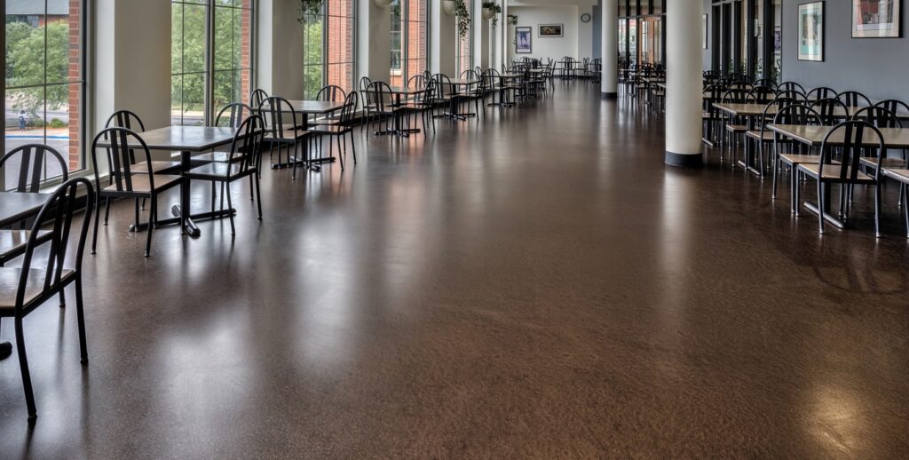 Restaurant epoxy floor my Americas Industrial Coaings